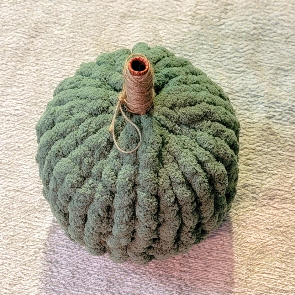 Chunky handmade pumpkin